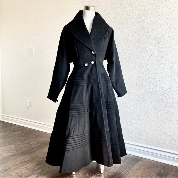 1940’s JUILLIARD Antique Wool Coat Size XS 0 2 4 - Picture 2 of 15